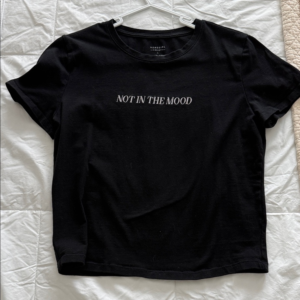 Homegirl Society Black T-Shirt